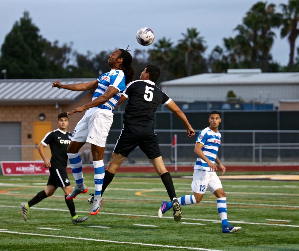 Hat Trick Earns Albion Sc Pros Striker Amani Walker Npsl Player Of The 